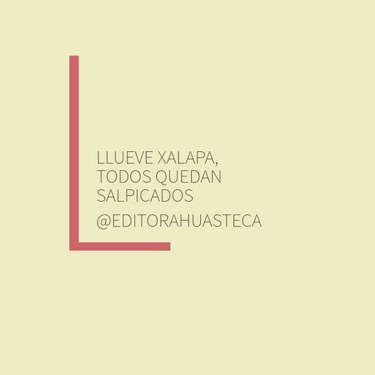 Poema Llueve en Xalapa